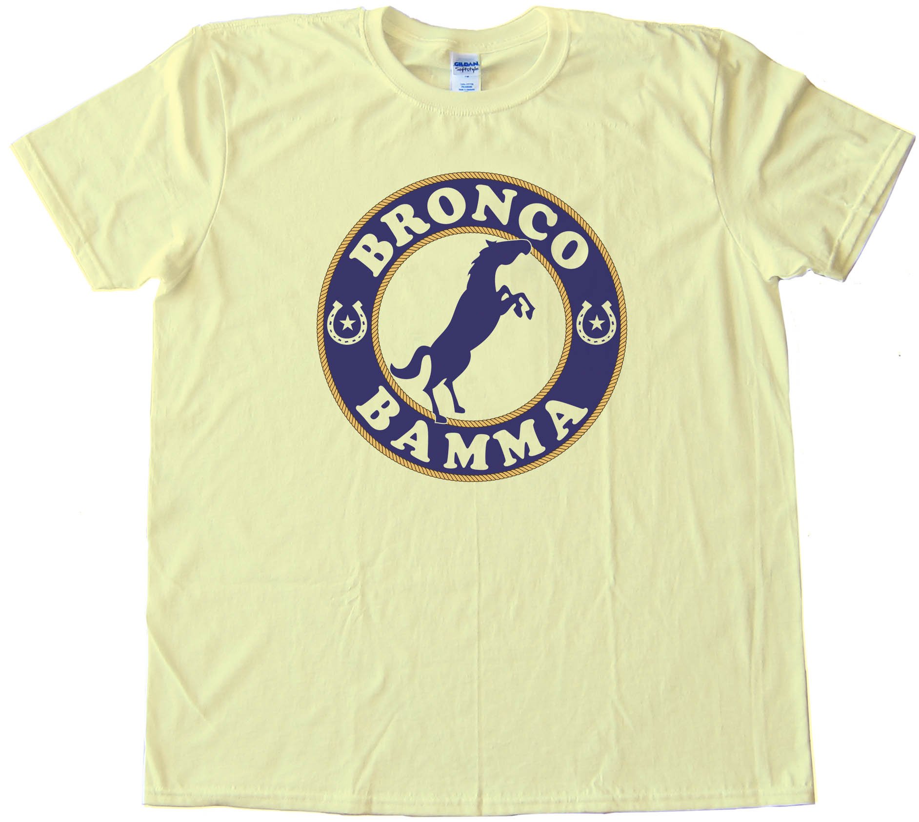 Ropes &Amp; Horseshoes Bronco Bamma - Tee Shirt