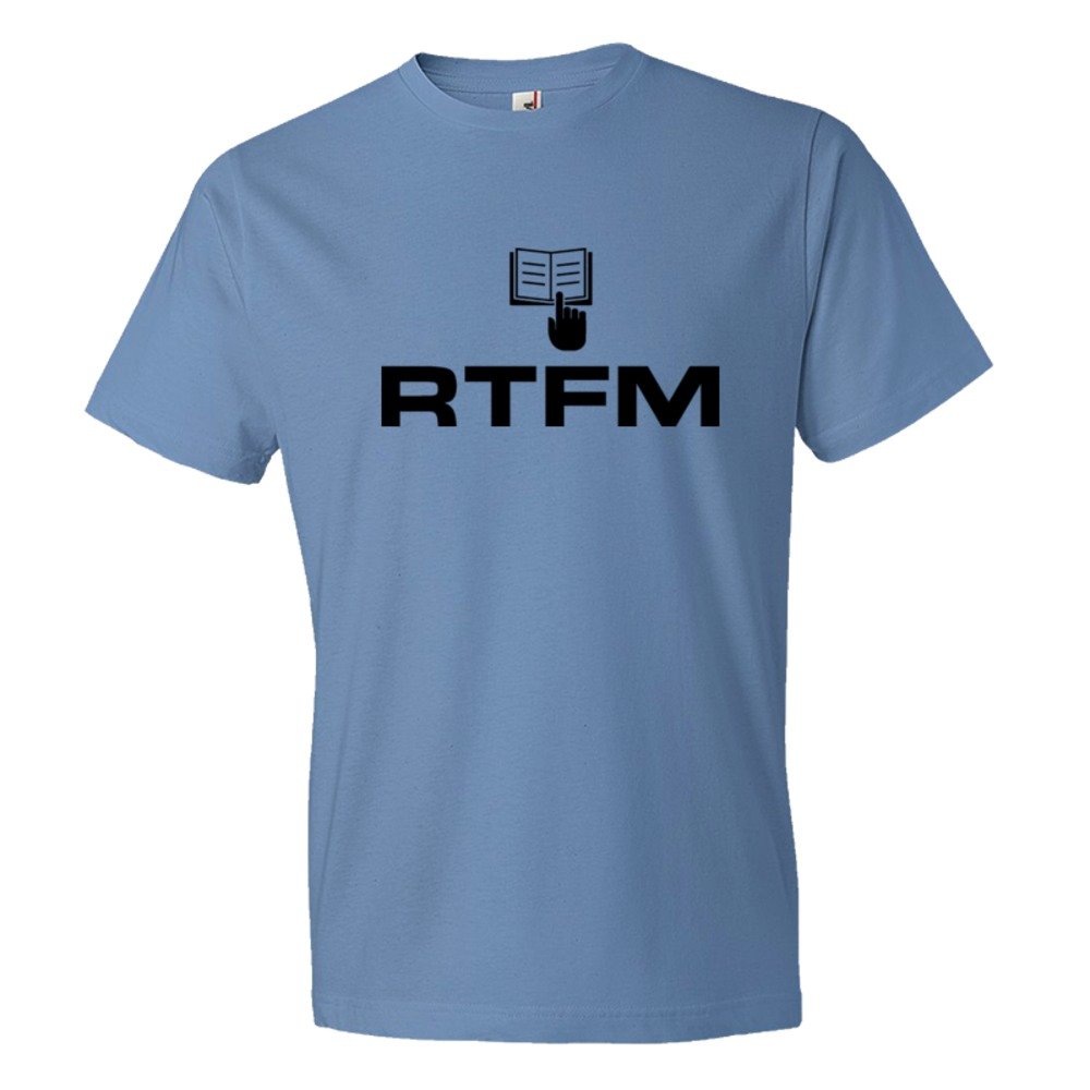 Rtfm Read The Fucking Manual It Computer Nerd - Tee Shirt