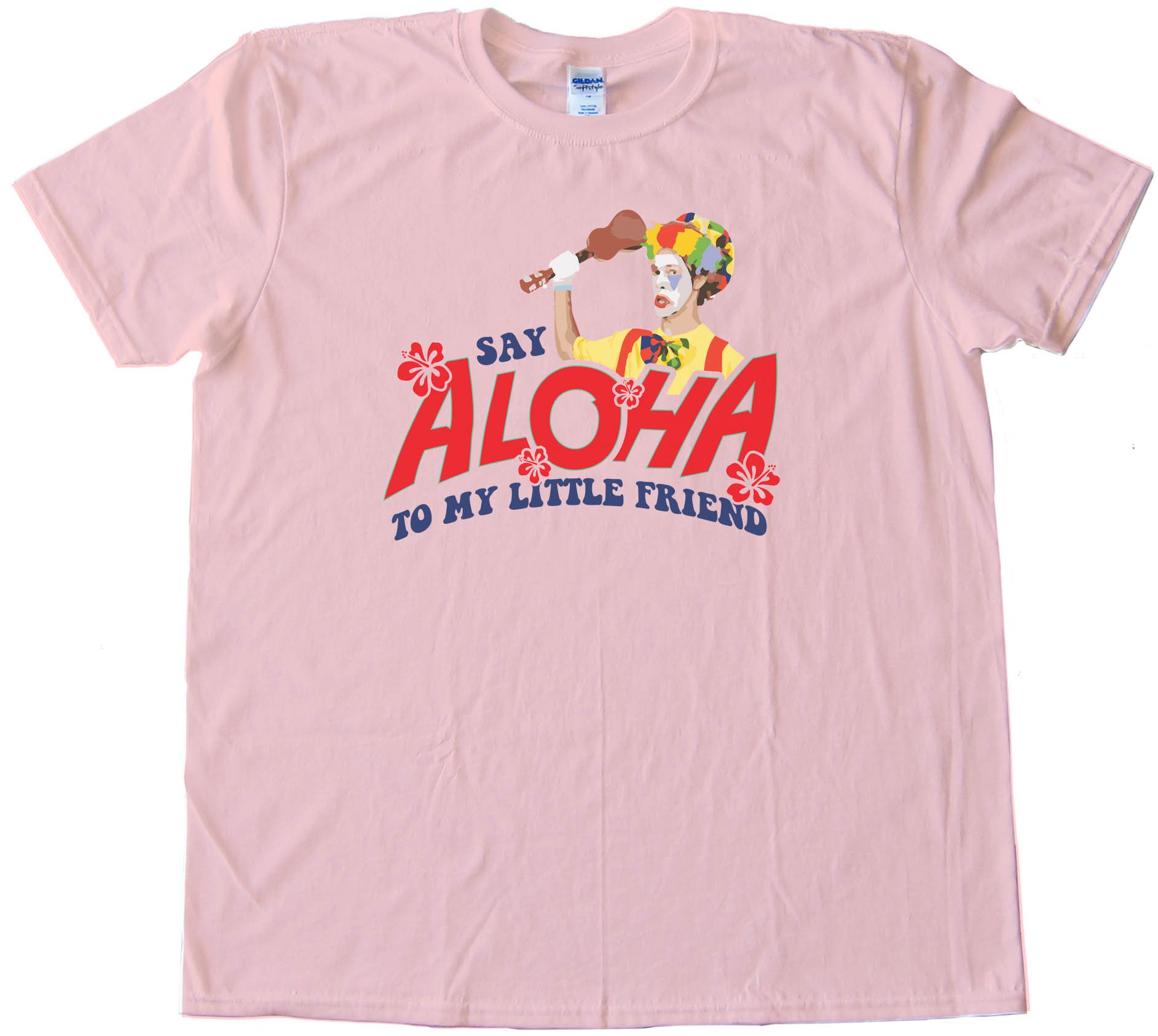 Say Aloha To My Little Friend Scarface Ukulele - Tee Shirt