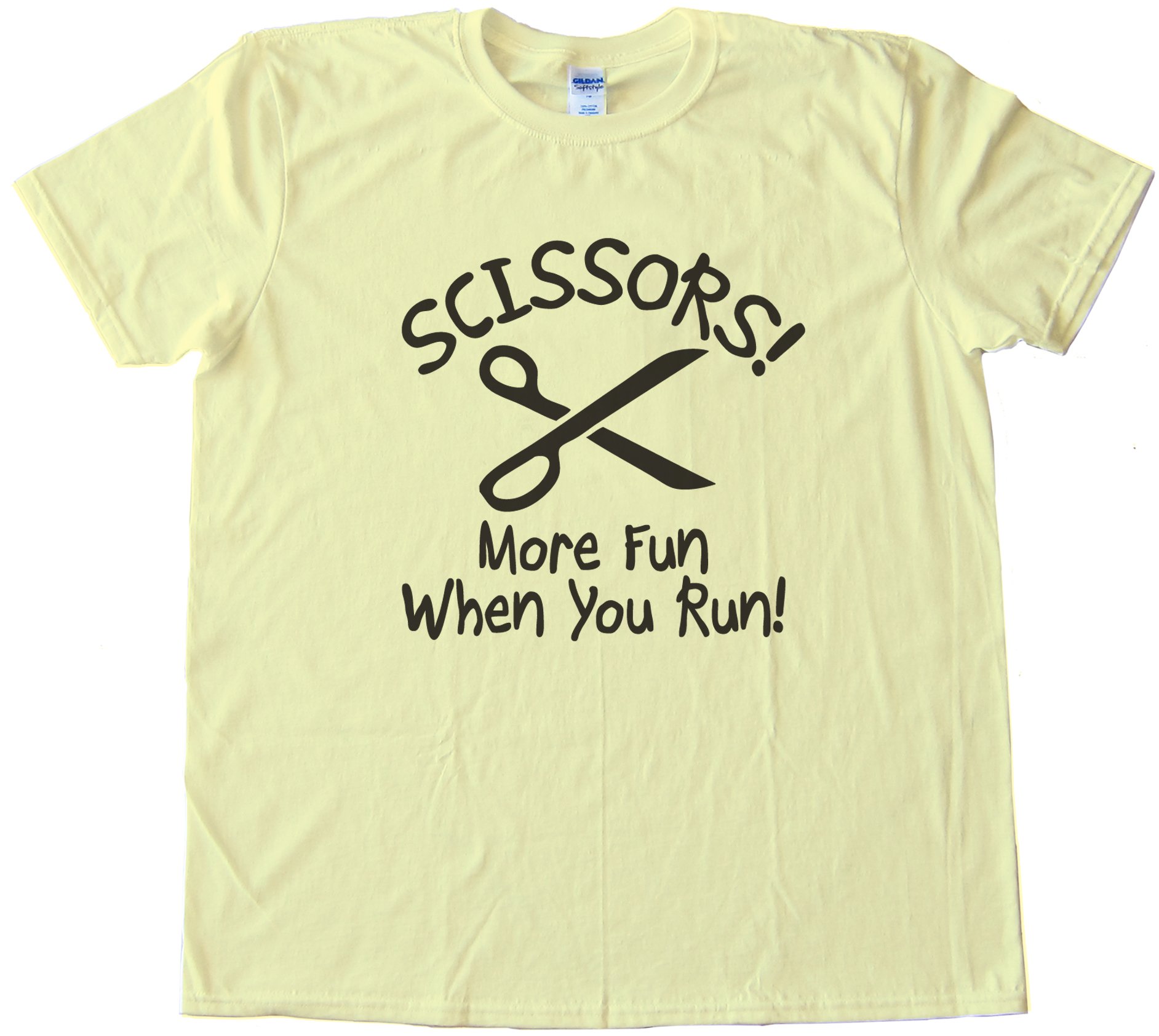 Scissors! More Fun When You Run! Tee Shirt