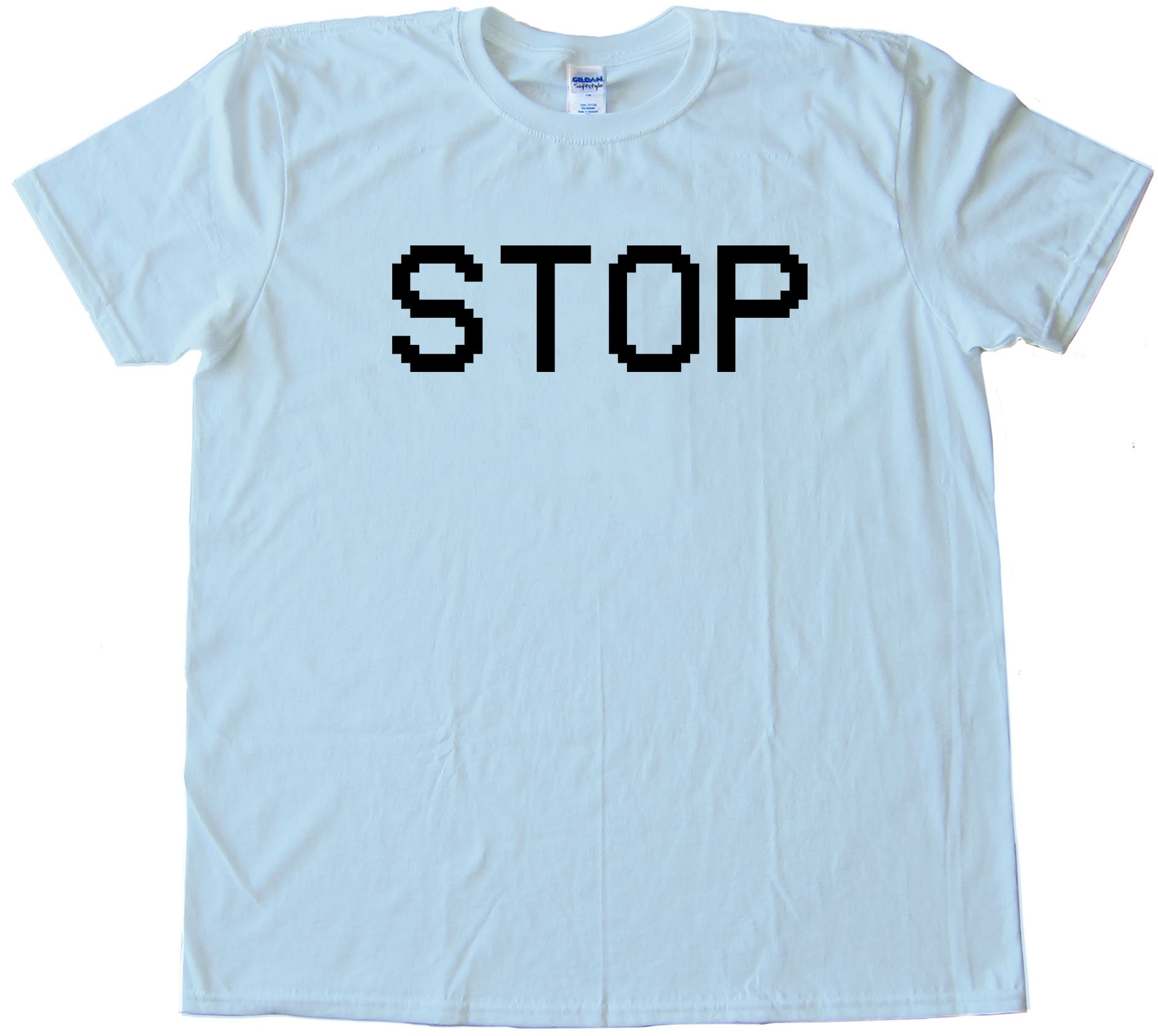 Stop Camcorder Text Vcr - Tee Shirt