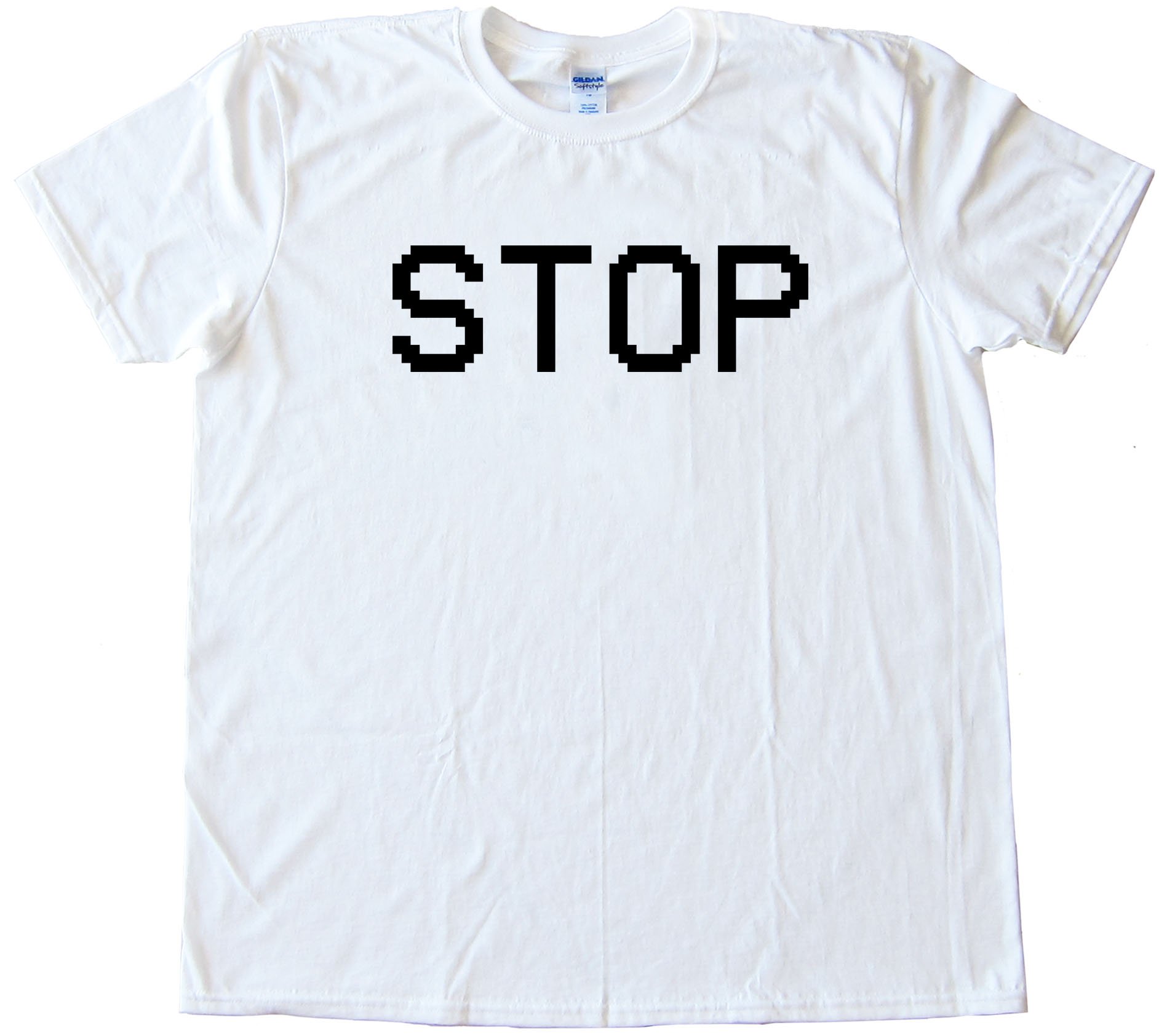 Stop Camcorder Text Vcr - Tee Shirt