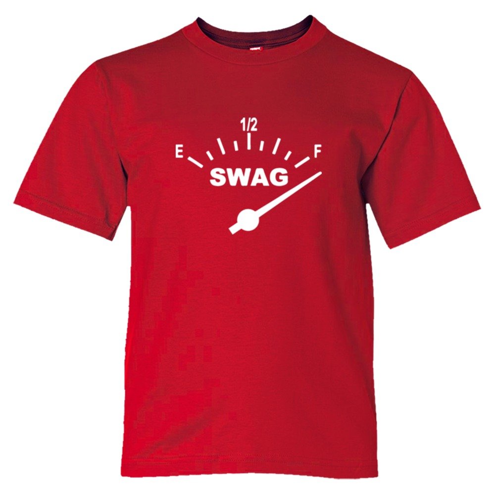 Swag Meter Gas Tank Full Swag - Tee Shirt