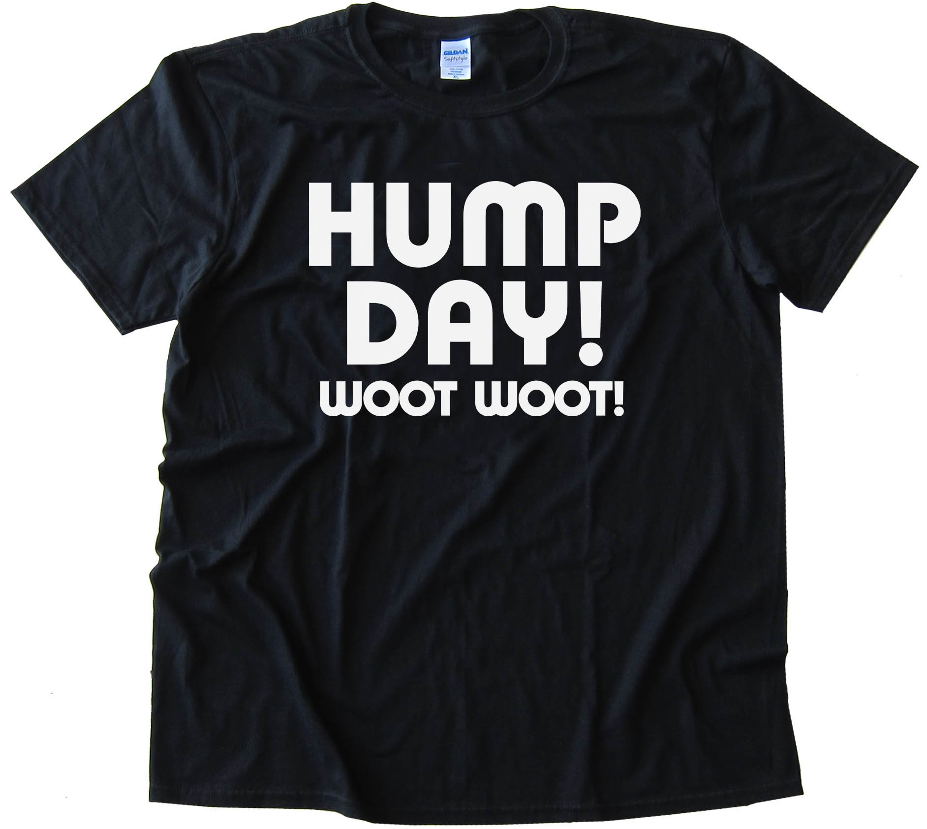 Text Hump Day Woot Woot! - Tee Shirt