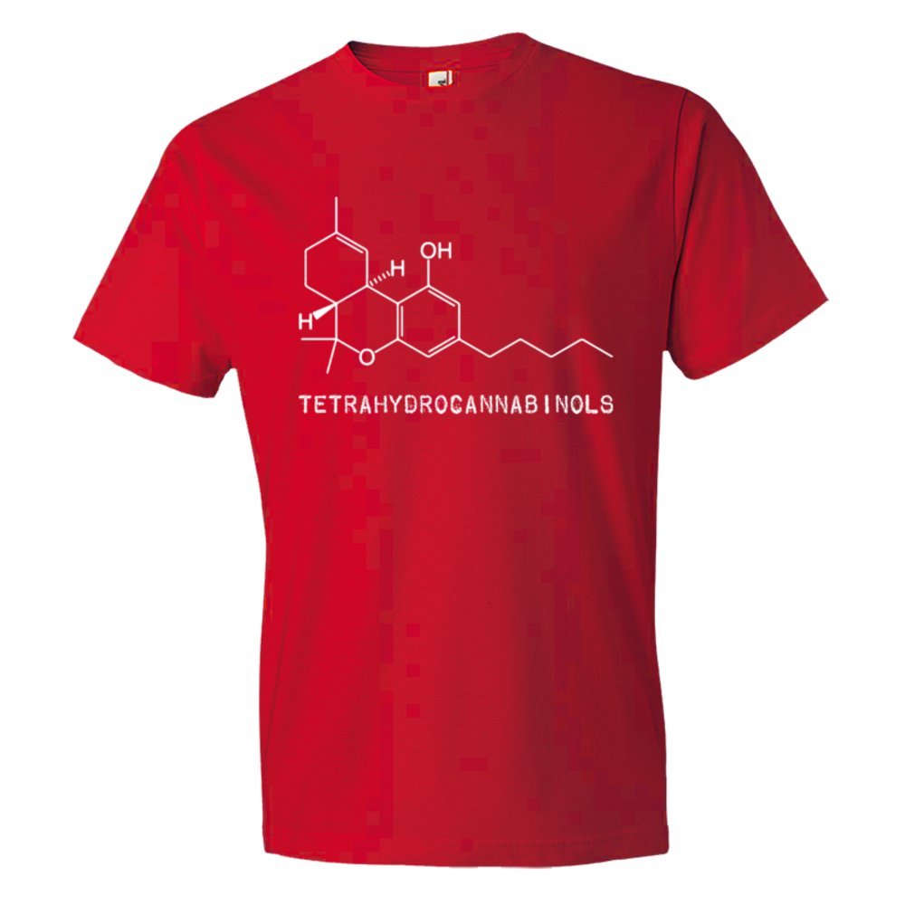 Thc Molecular Structure Diagram - Tee Shirt