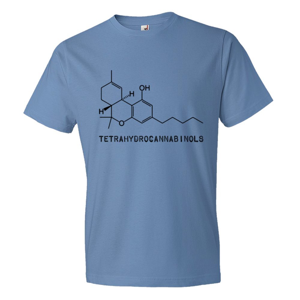 Thc Molecular Structure Diagram - Tee Shirt