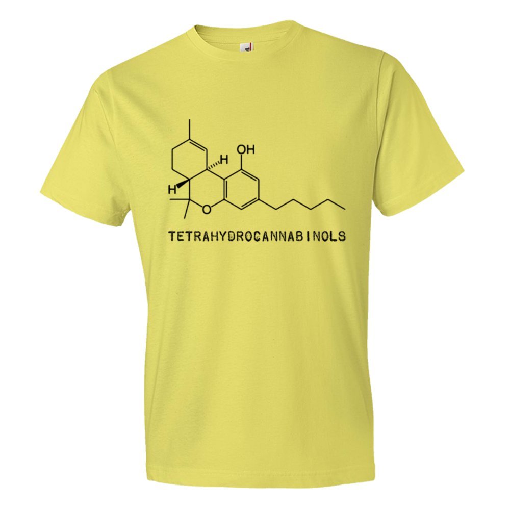 Thc Molecular Structure Diagram - Tee Shirt