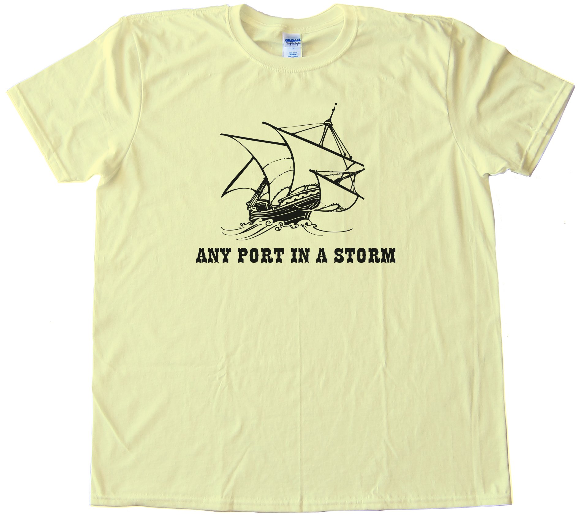 Any Port In A Storm Tee Shirt