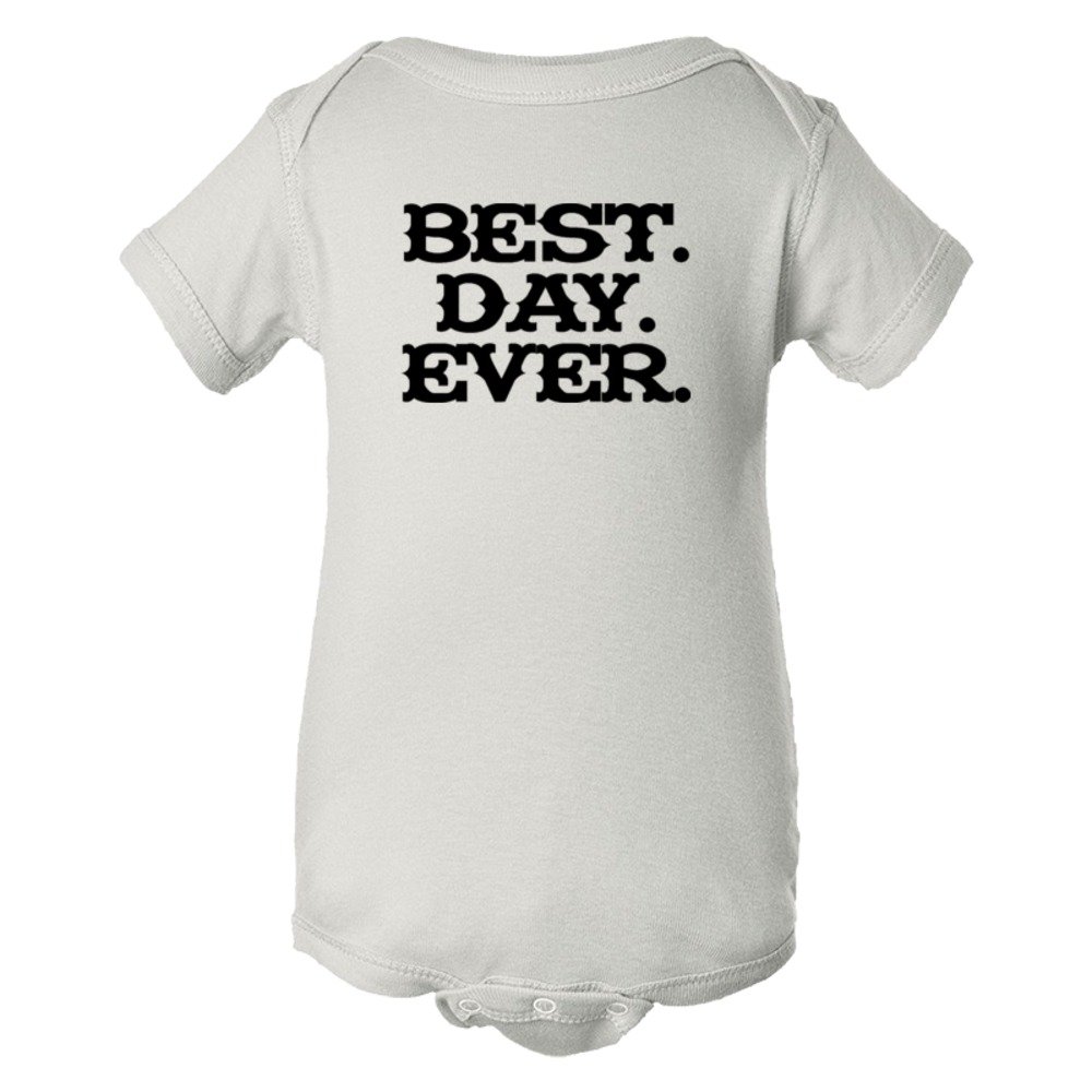 Baby Bodysuit Best. Day. Ever. Mad Magazine Font