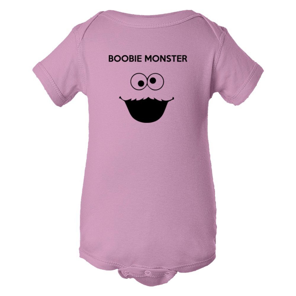 Baby Bodysuit Boobie Monster Cookie Monster