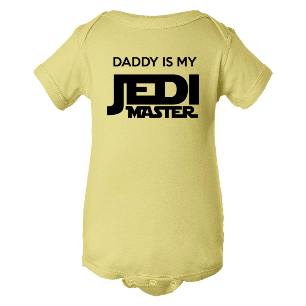 Baby Bodysuit Daddy Is My Jedi Master