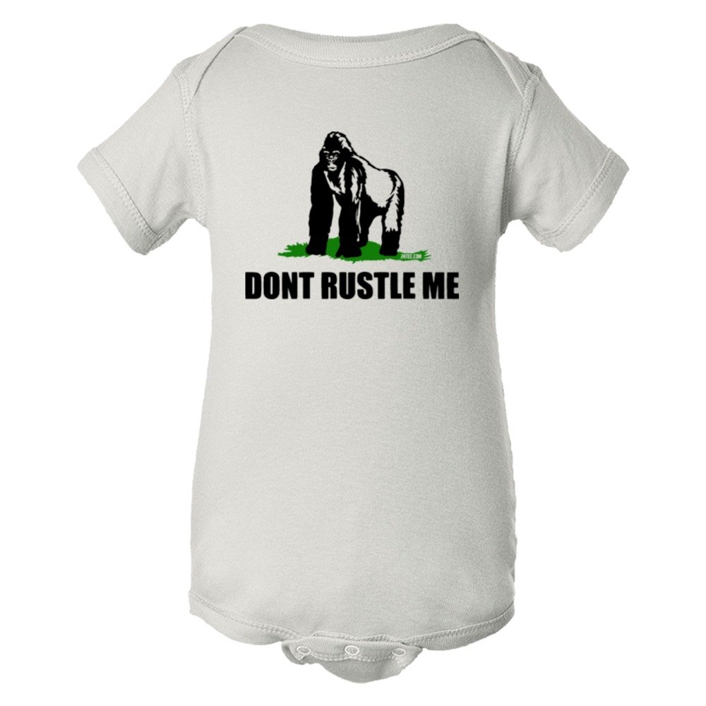 Baby Bodysuit Don'T Rustle Me Ape Jimmy Rustler