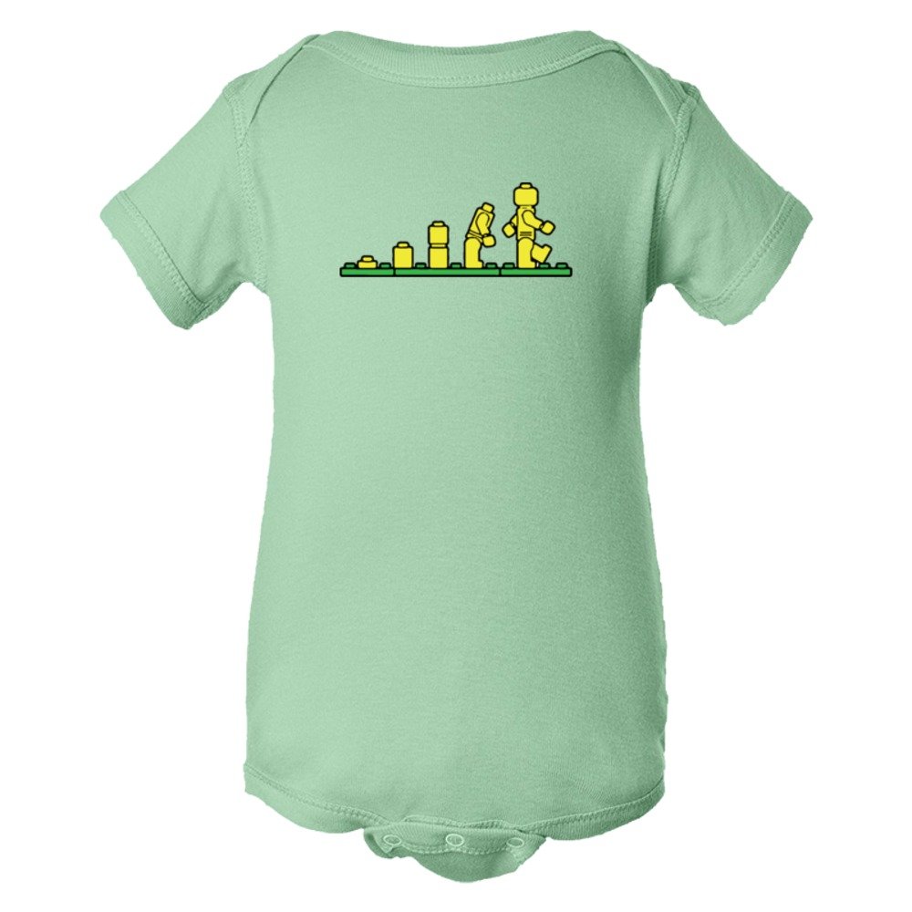 Baby Bodysuit Lego Evolution Lego Man