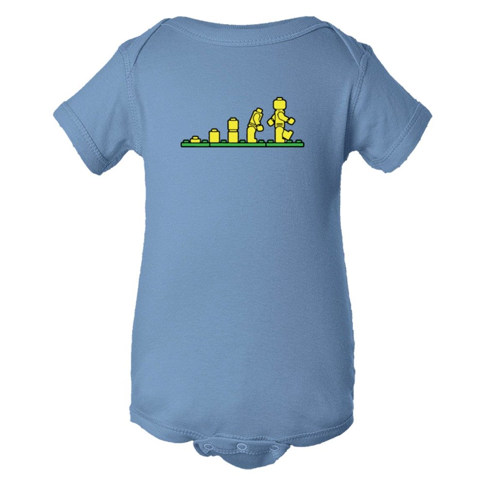 Baby Bodysuit Lego Evolution Lego Man