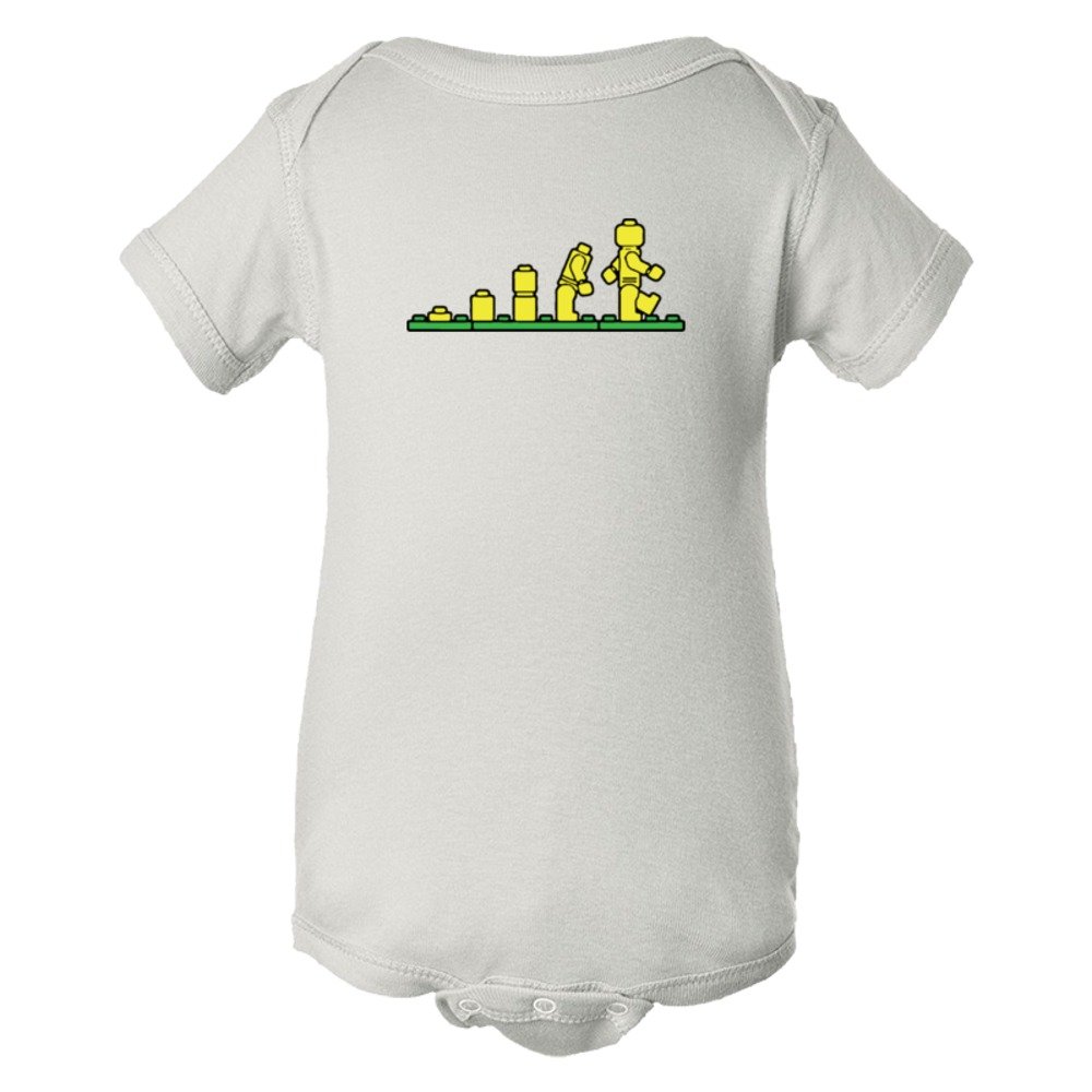 Baby Bodysuit Lego Evolution Lego Man