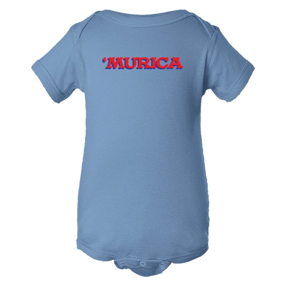 Baby Bodysuit 'Murica American Spirit George Bush Style