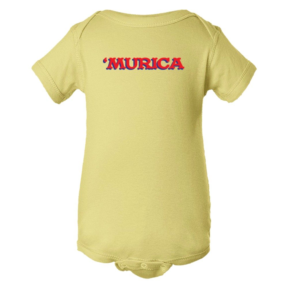 Baby Bodysuit 'Murica American Spirit George Bush Style