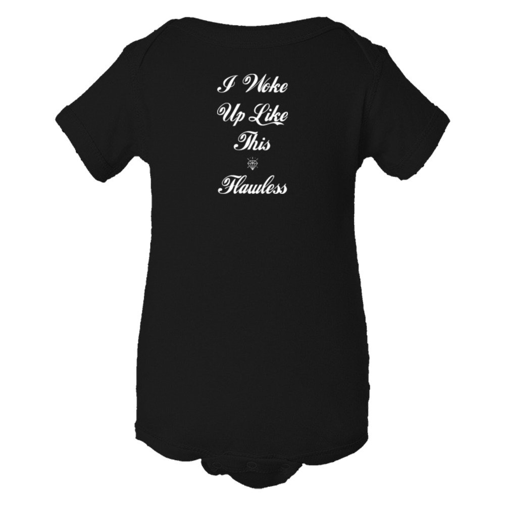 Baby Bodysuit Script I Woke Up Like This Flawless! Beyonce Drunk In Love Flawless!