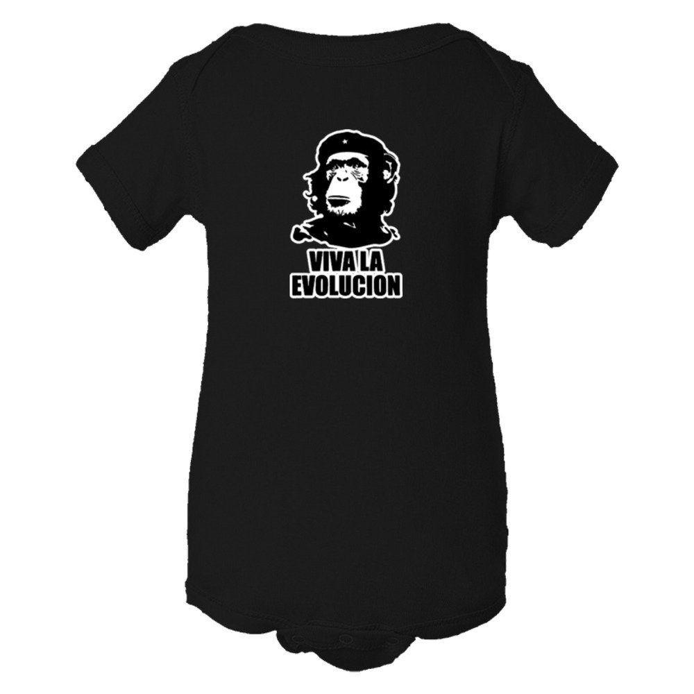 Baby Bodysuit Viva La Evolucion Che Guevara Chimp