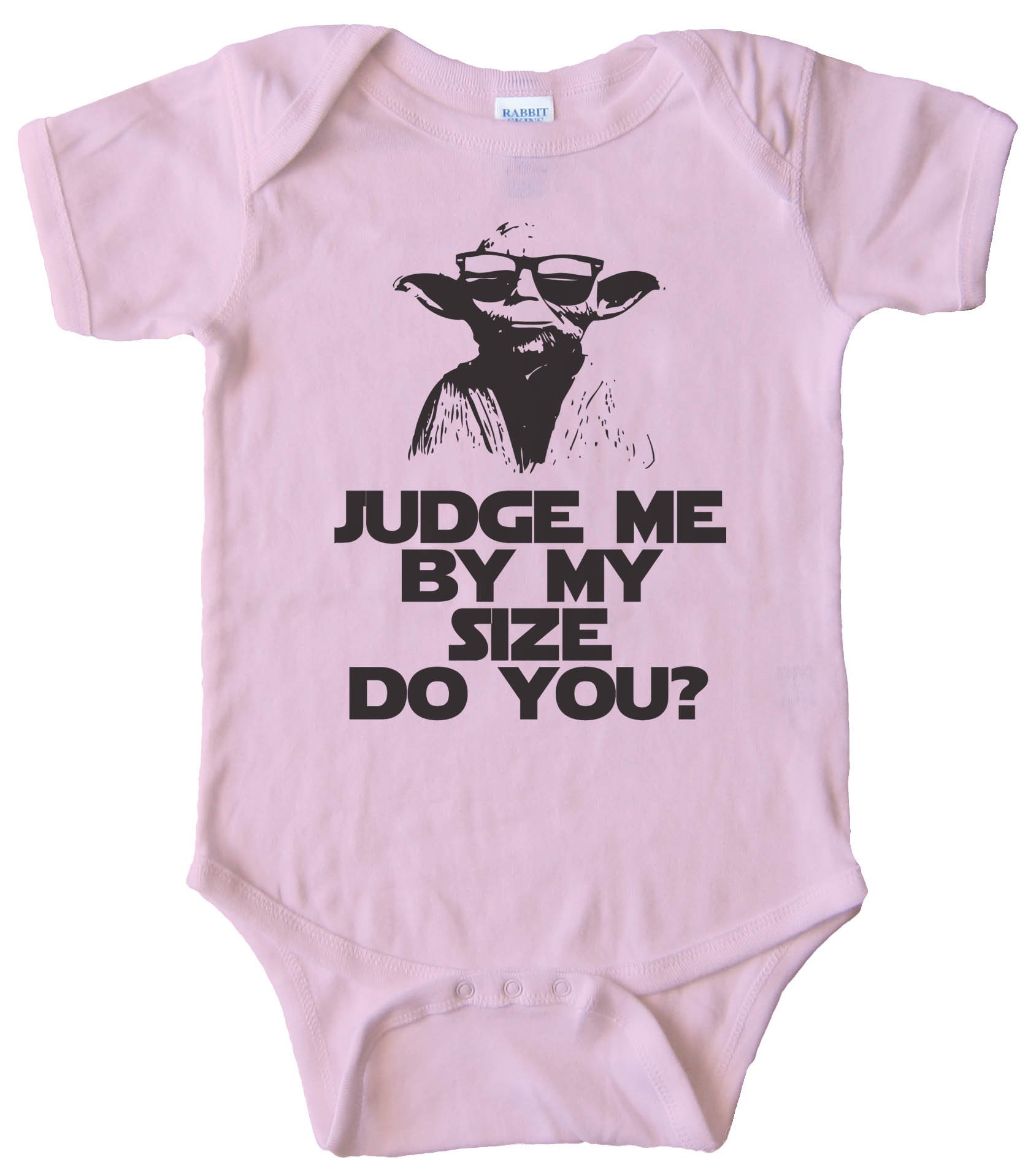 Baby Bodysuit - Yoda Judge Me By My Size Do You?