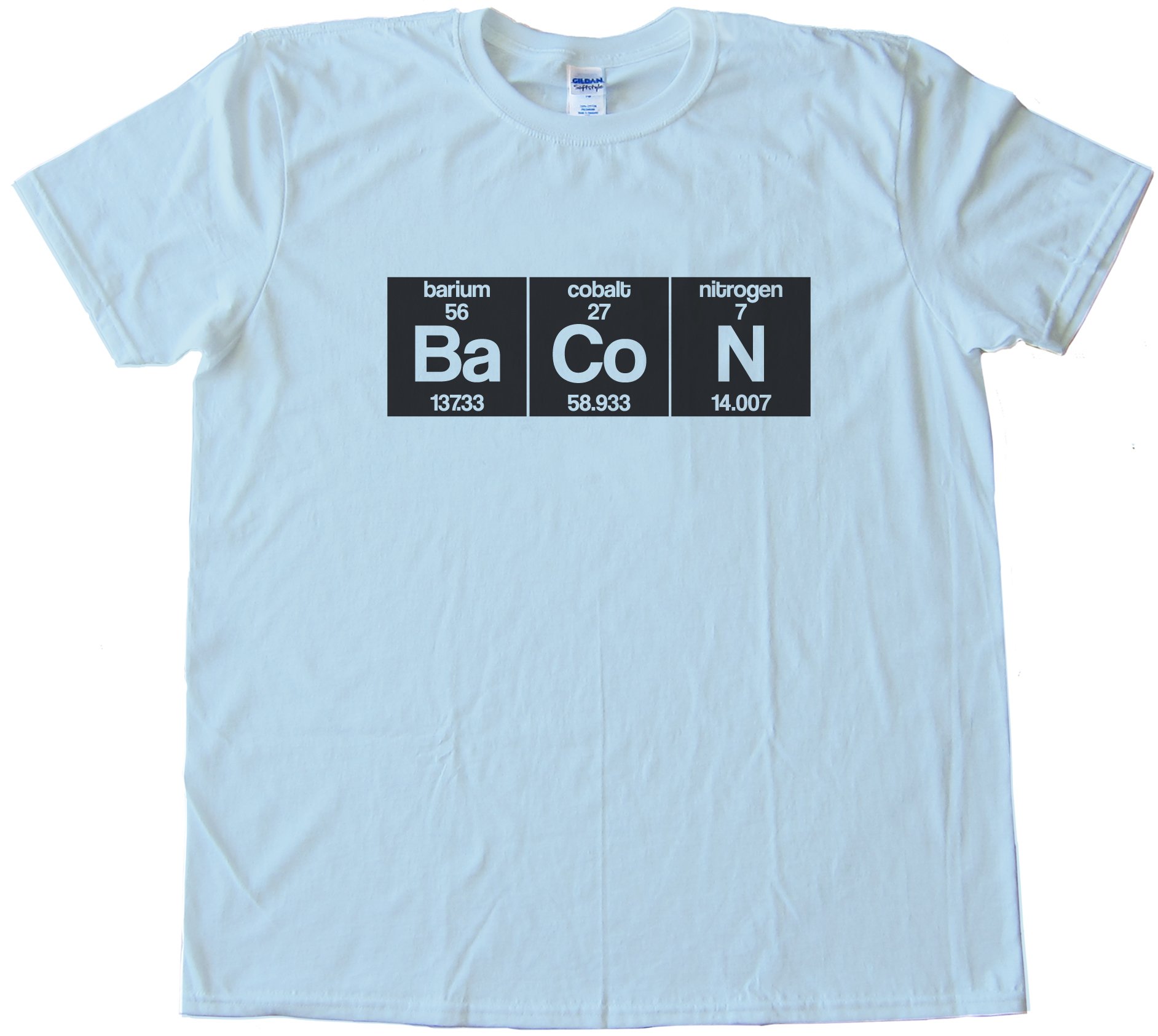 Bacon Periodic Chart Tee Shirt