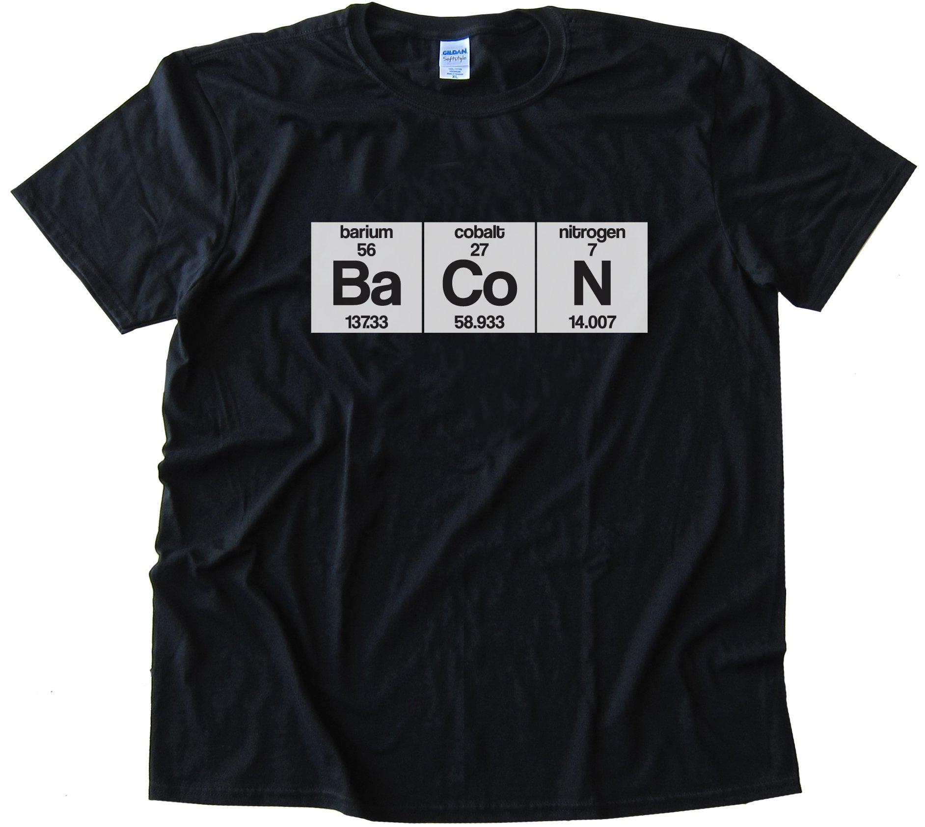 Bacon Periodic Chart Tee Shirt