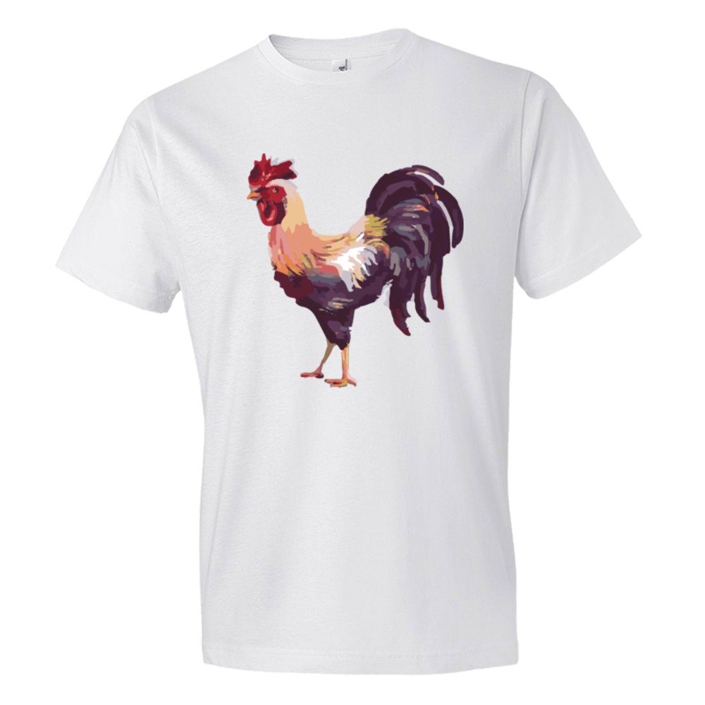 Big Cock Rooster Painting - Tee Shirt