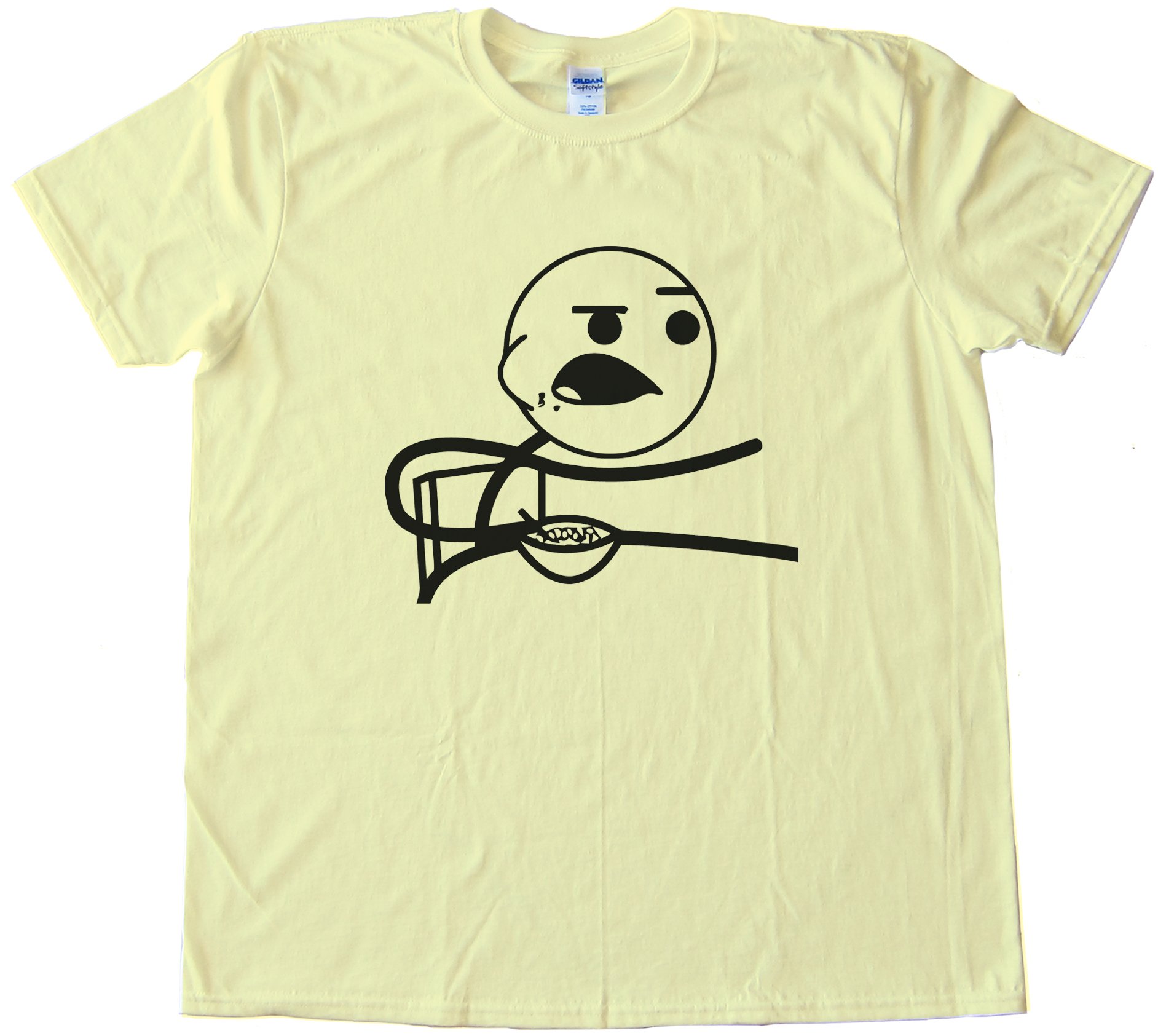 Cereal Guy Rage Comic Face Tee Shirt