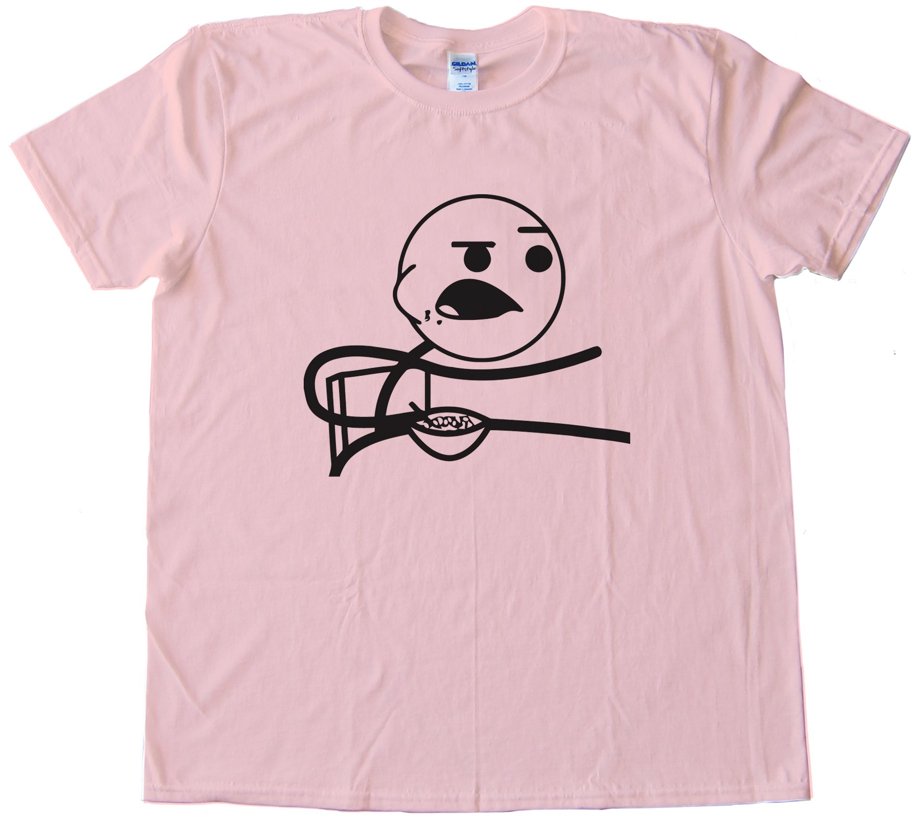 Cereal Guy Rage Comic Face Tee Shirt