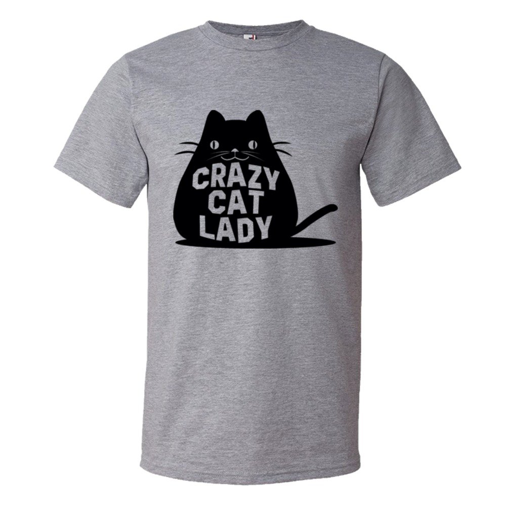 Crazy Cat Lady Fat Cay - Tee Shirt