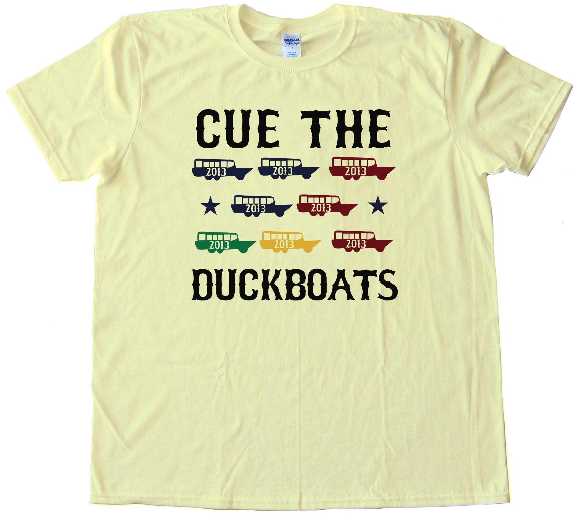 Cue The Duck Boats - Tee Shirt