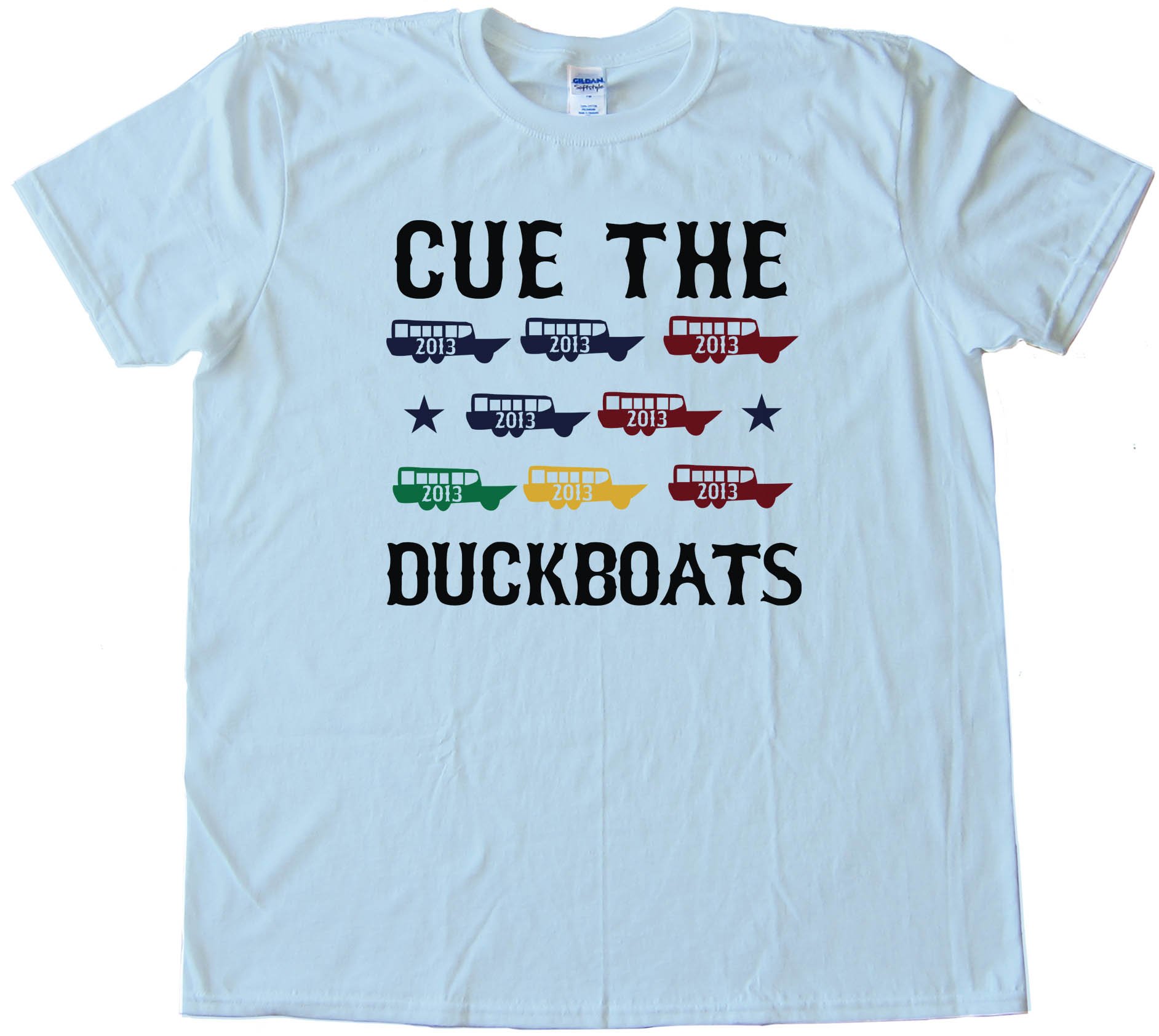 Cue The Duck Boats - Tee Shirt