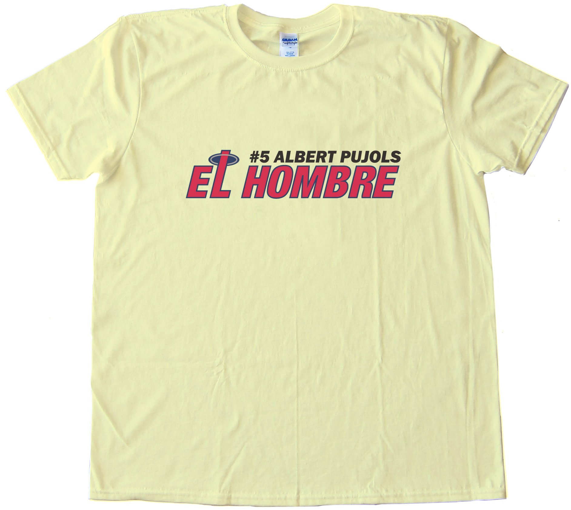 El Hombre Albert Pujols Los Angeles Angels Tee Shirt