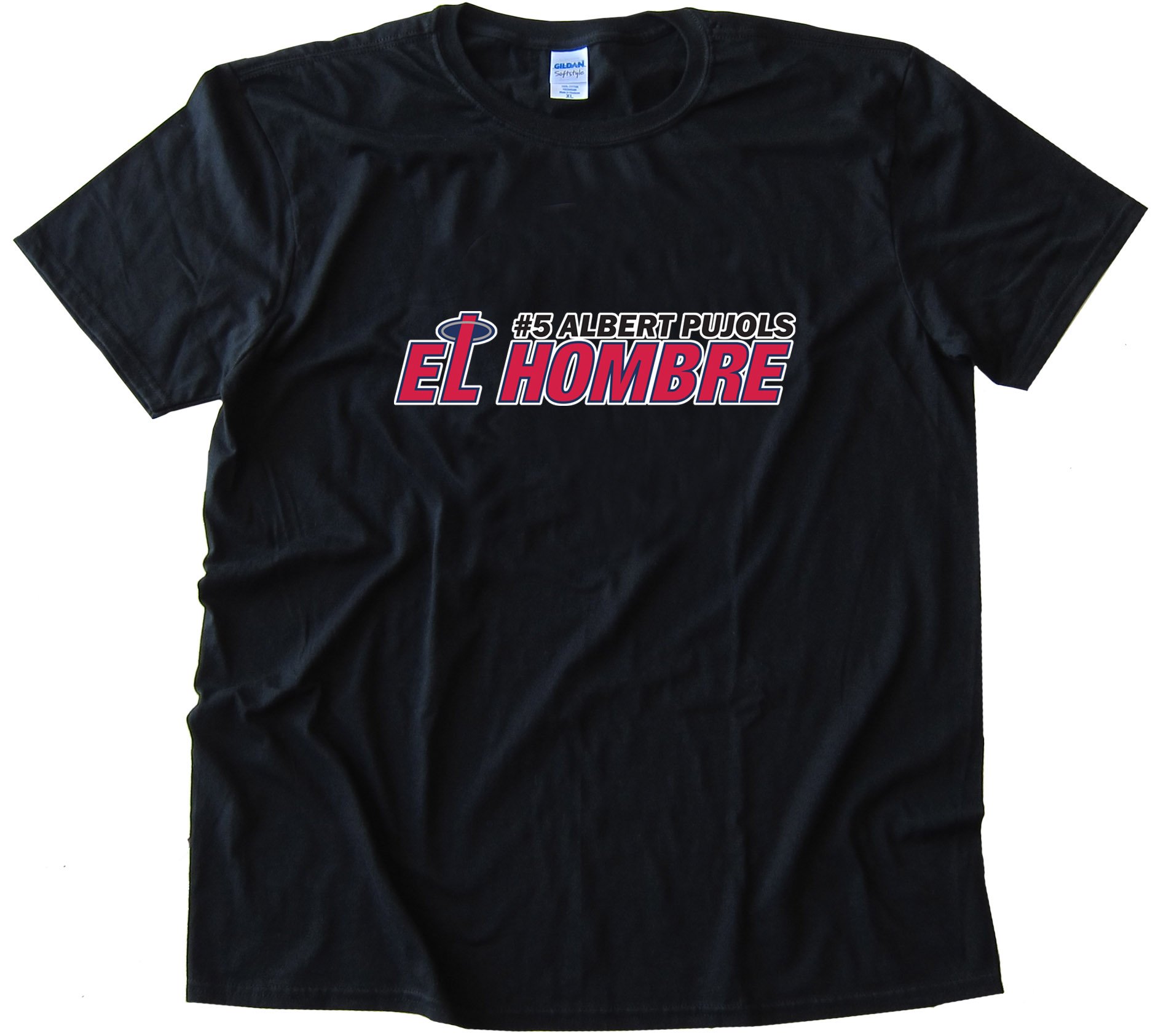 El Hombre Albert Pujols Los Angeles Angels Tee Shirt