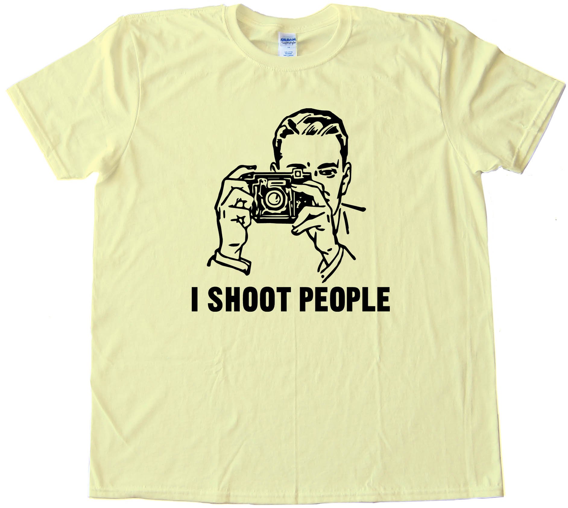 I Shoot People Cameraman Photos Tee Shirt