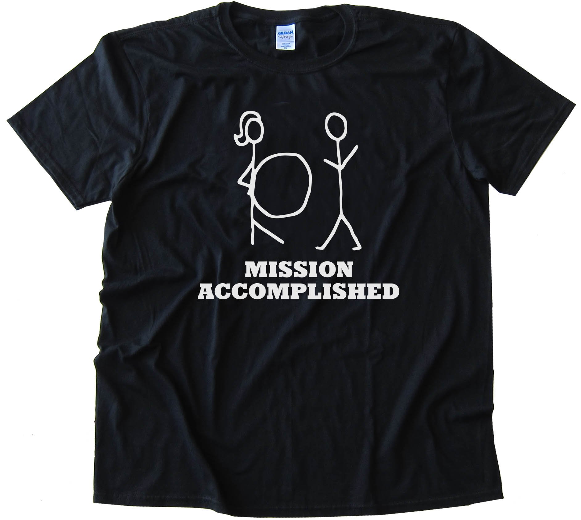 Mission Accomplished Baby Daddy New Father - Tee Shirt