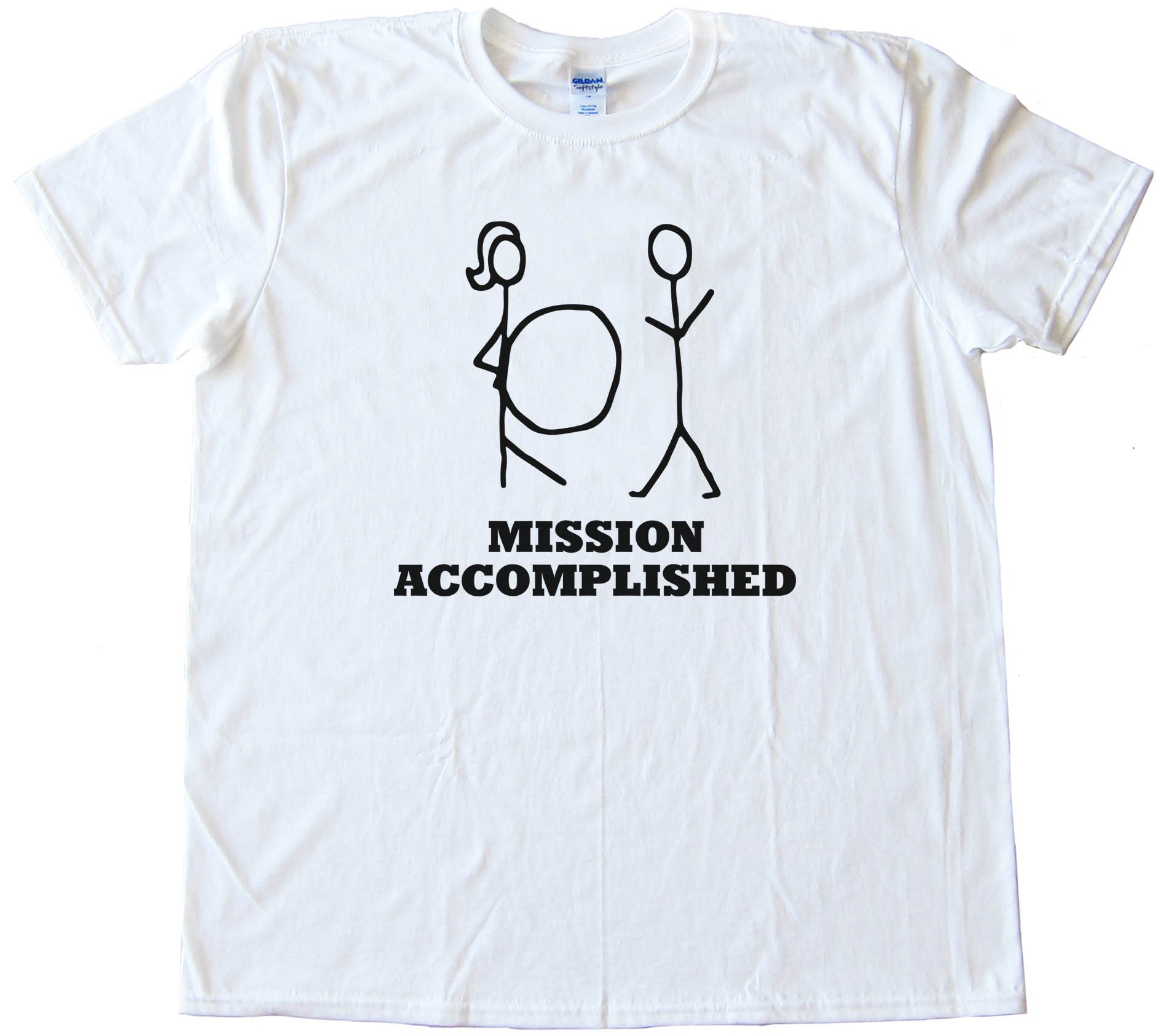 Mission Accomplished Baby Daddy New Father - Tee Shirt