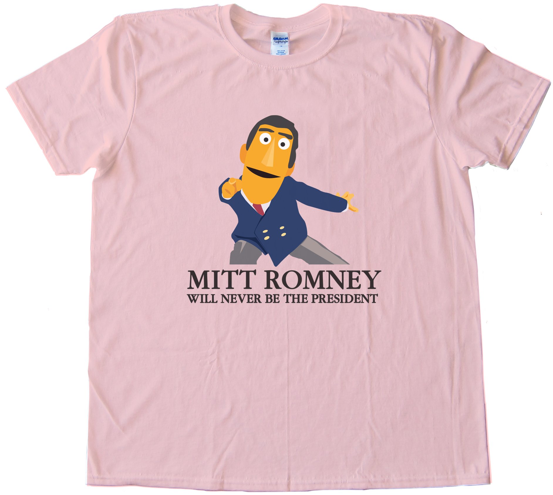 Mitt Romney Will Never Be President Muppets Tee Shirt