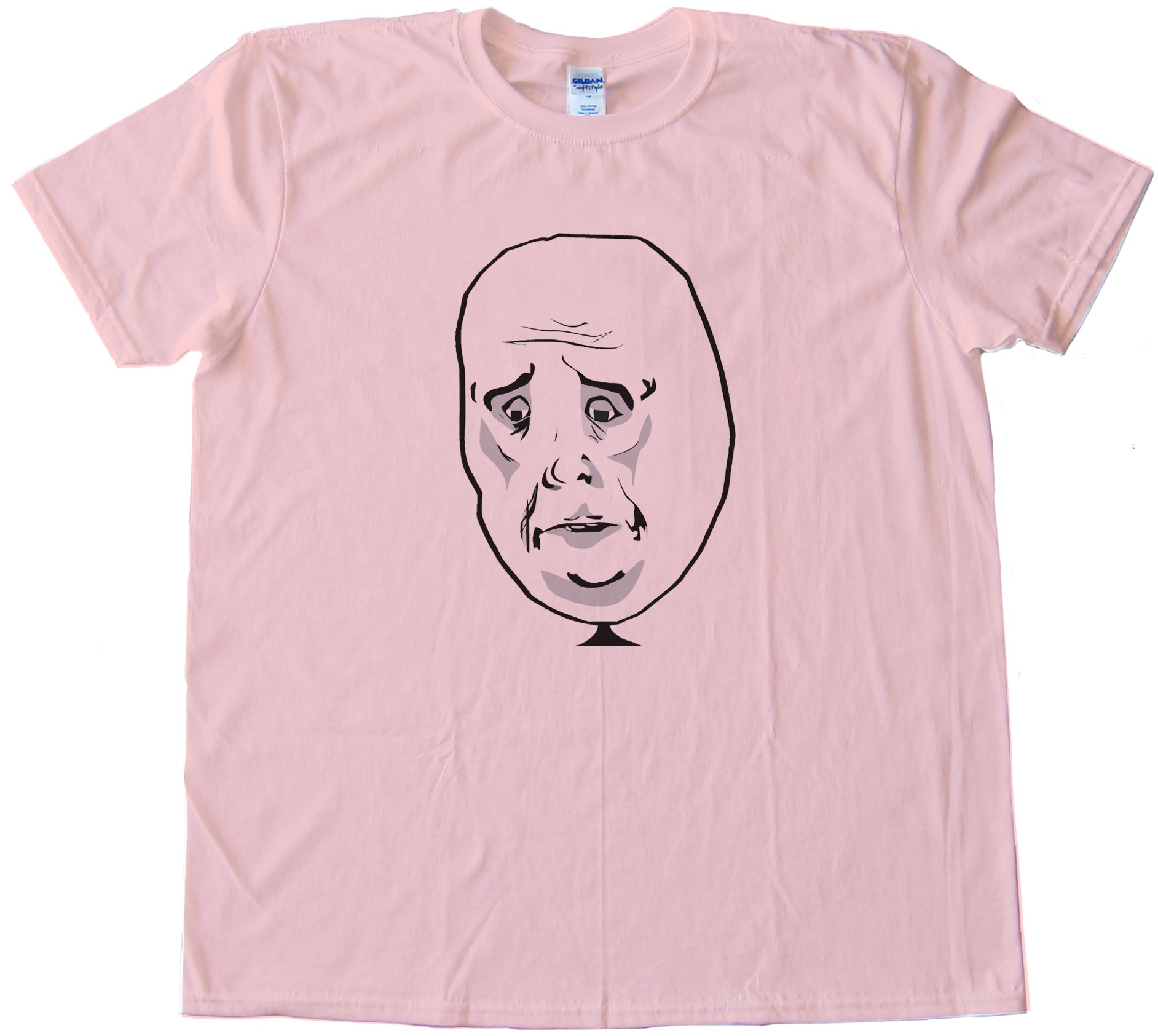 Okay Rage Comic Face Tee Shirt