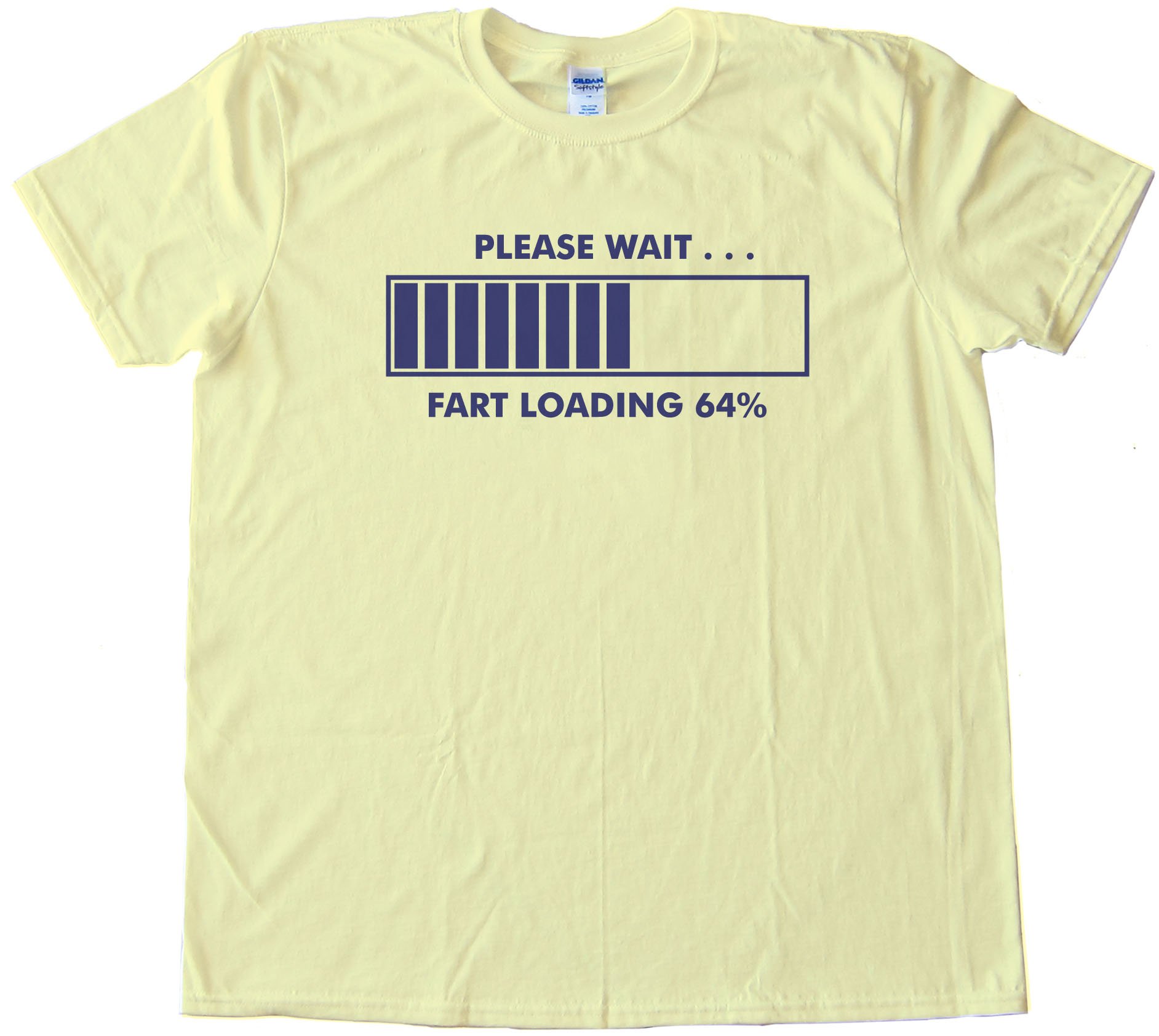 Please Wait : Fart Loading Hilarious Tee Shirt