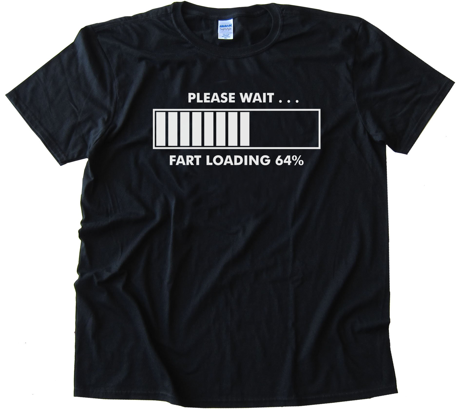 Please Wait : Fart Loading Hilarious Tee Shirt