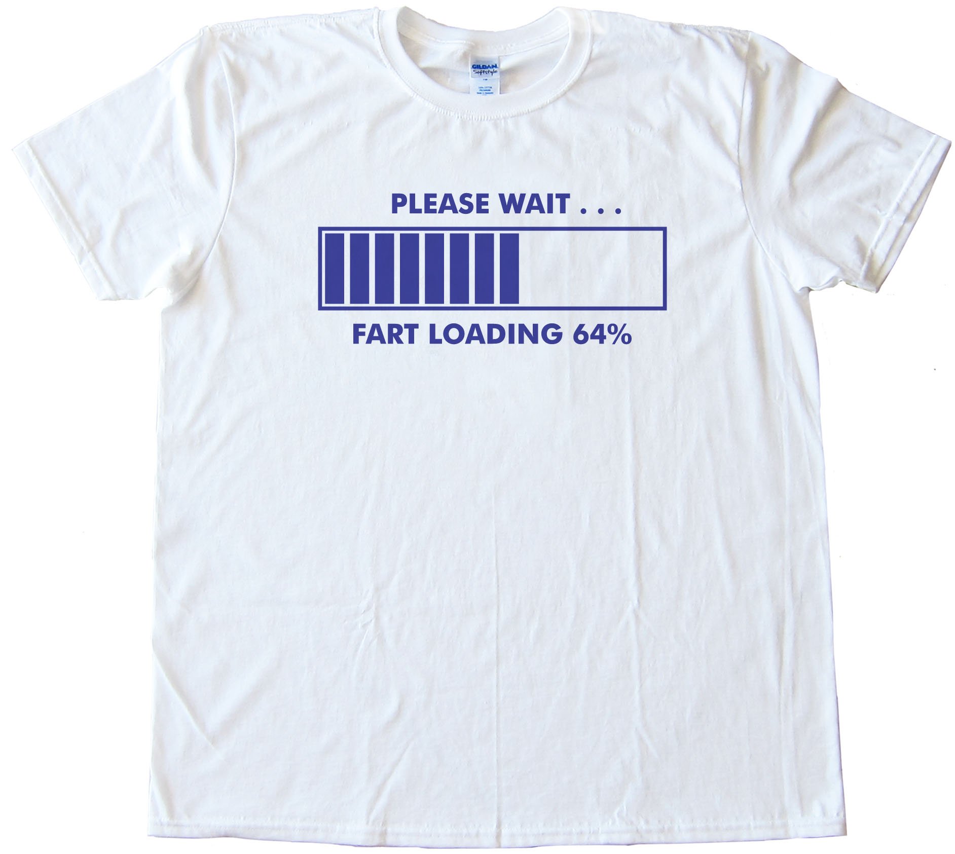 Please Wait : Fart Loading Hilarious Tee Shirt