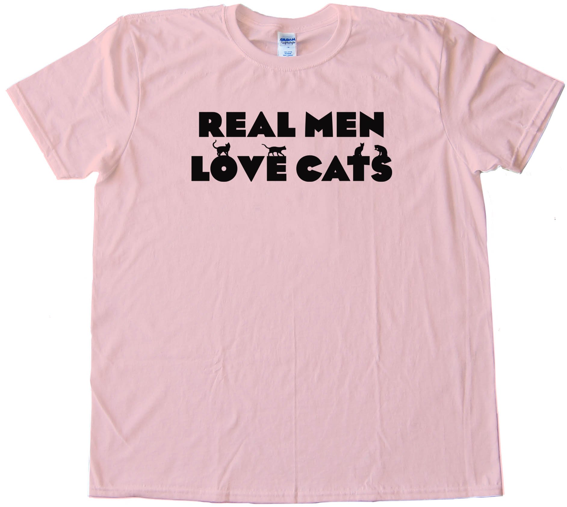 Primo Real Men Love Cats - Tee Shirt