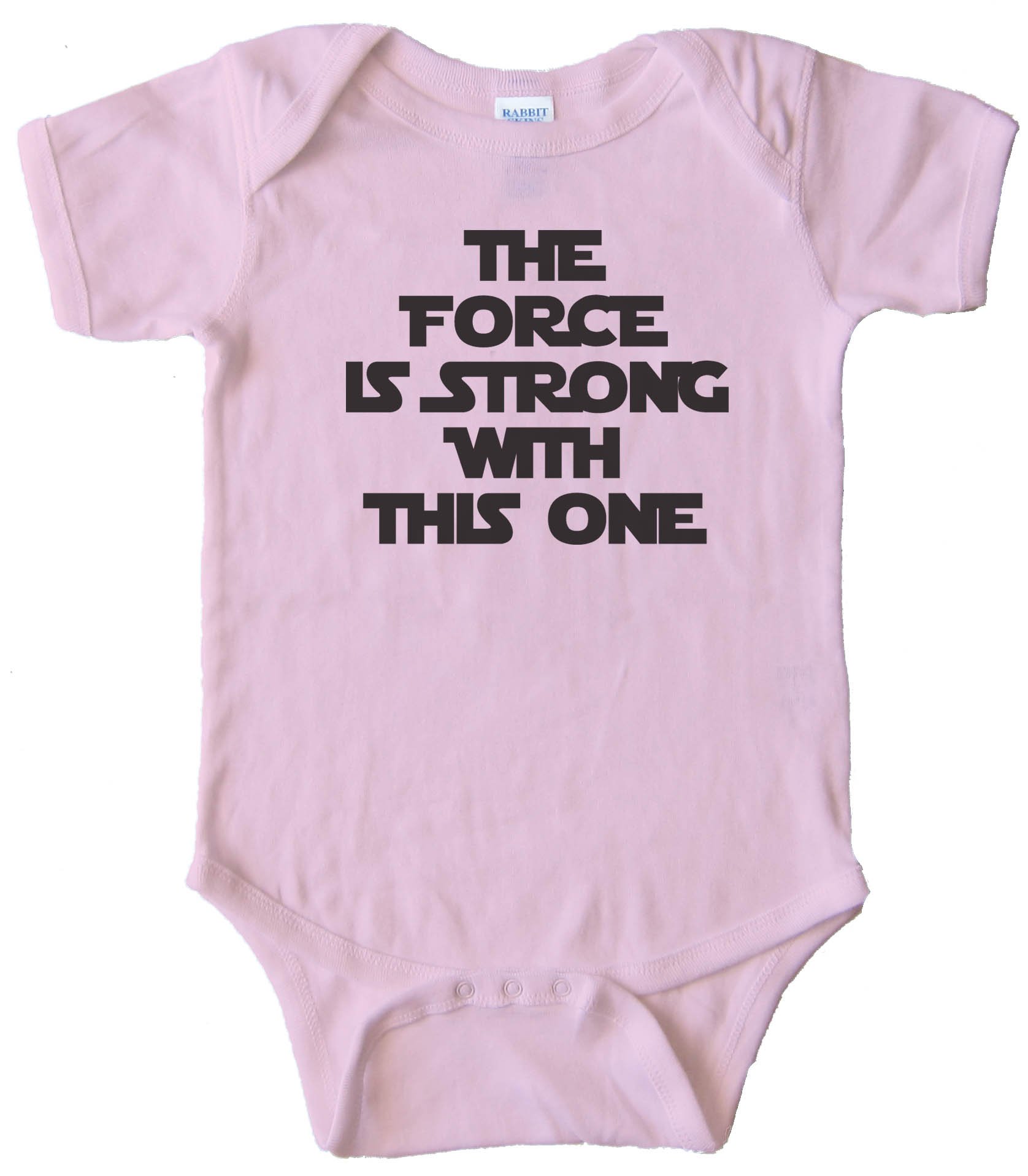 The Force Is Strong With This One - Star Wars - Baby Bodysuit