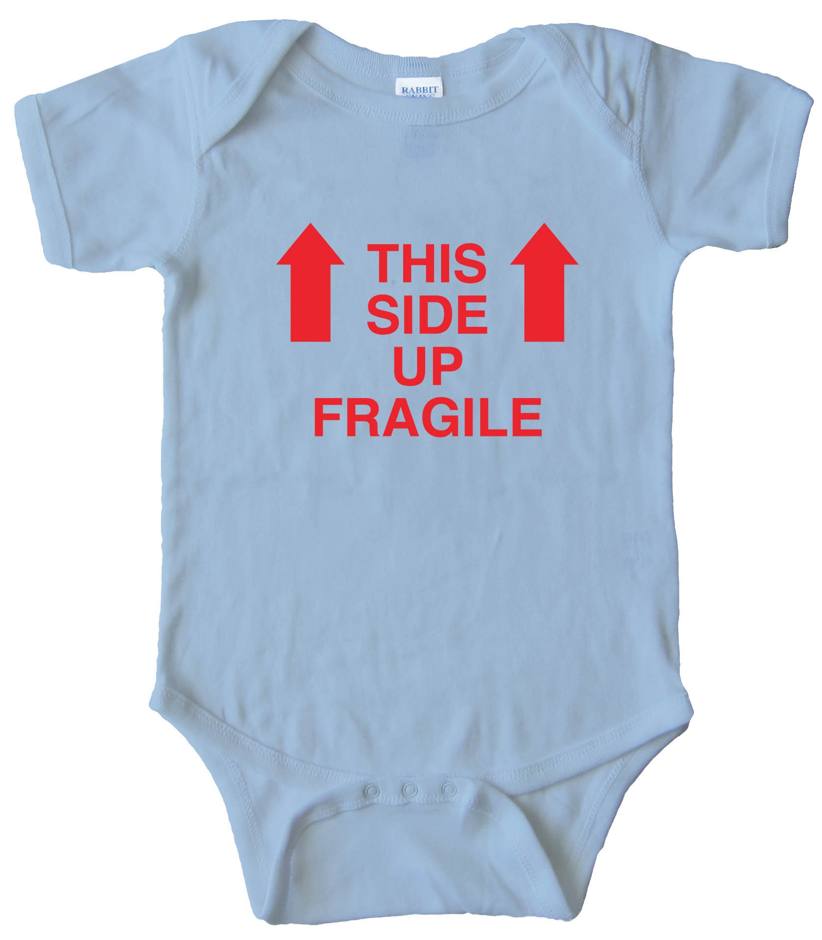 This Side Up - Fragile - Baby Bodysuit