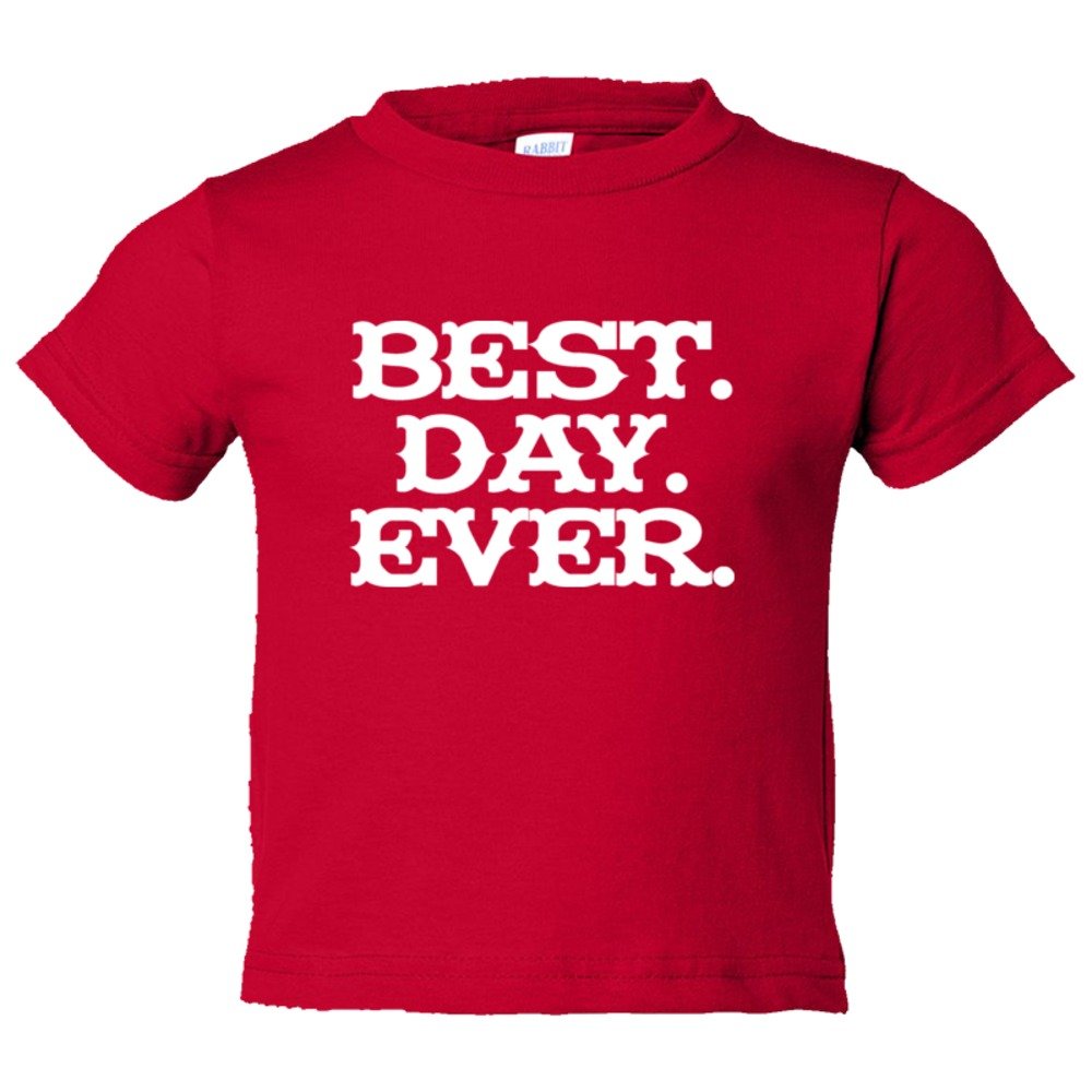 Toddler Sized Best. Day. Ever. Mad Magazine Font - Tee Shirt Rabbit Skins