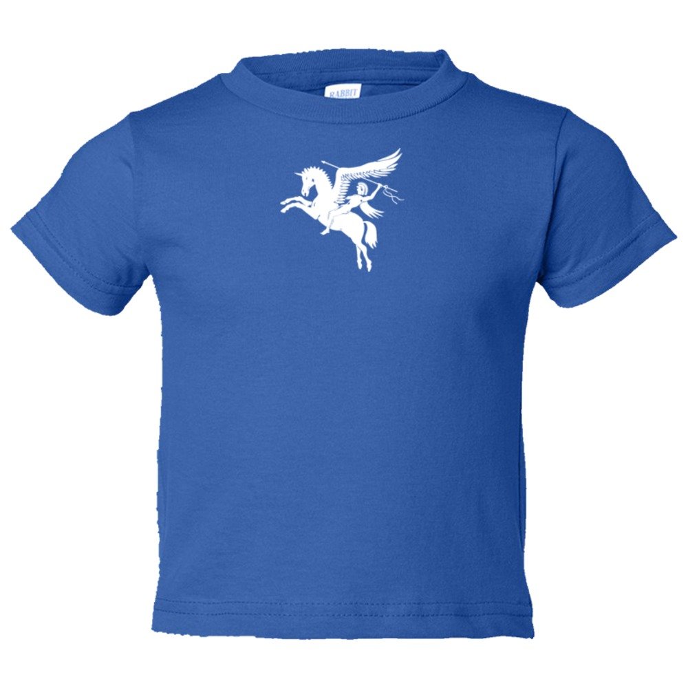 Toddler Sized British Airforce Emblem With Pegasus Flying Horse - Tee Shirt Rabbit Skins