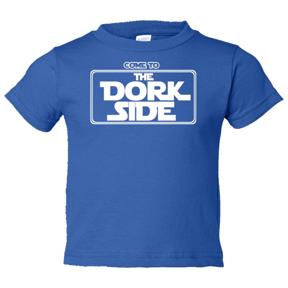 Toddler Sized Come To The Dork Side - Tee Shirt Rabbit Skins