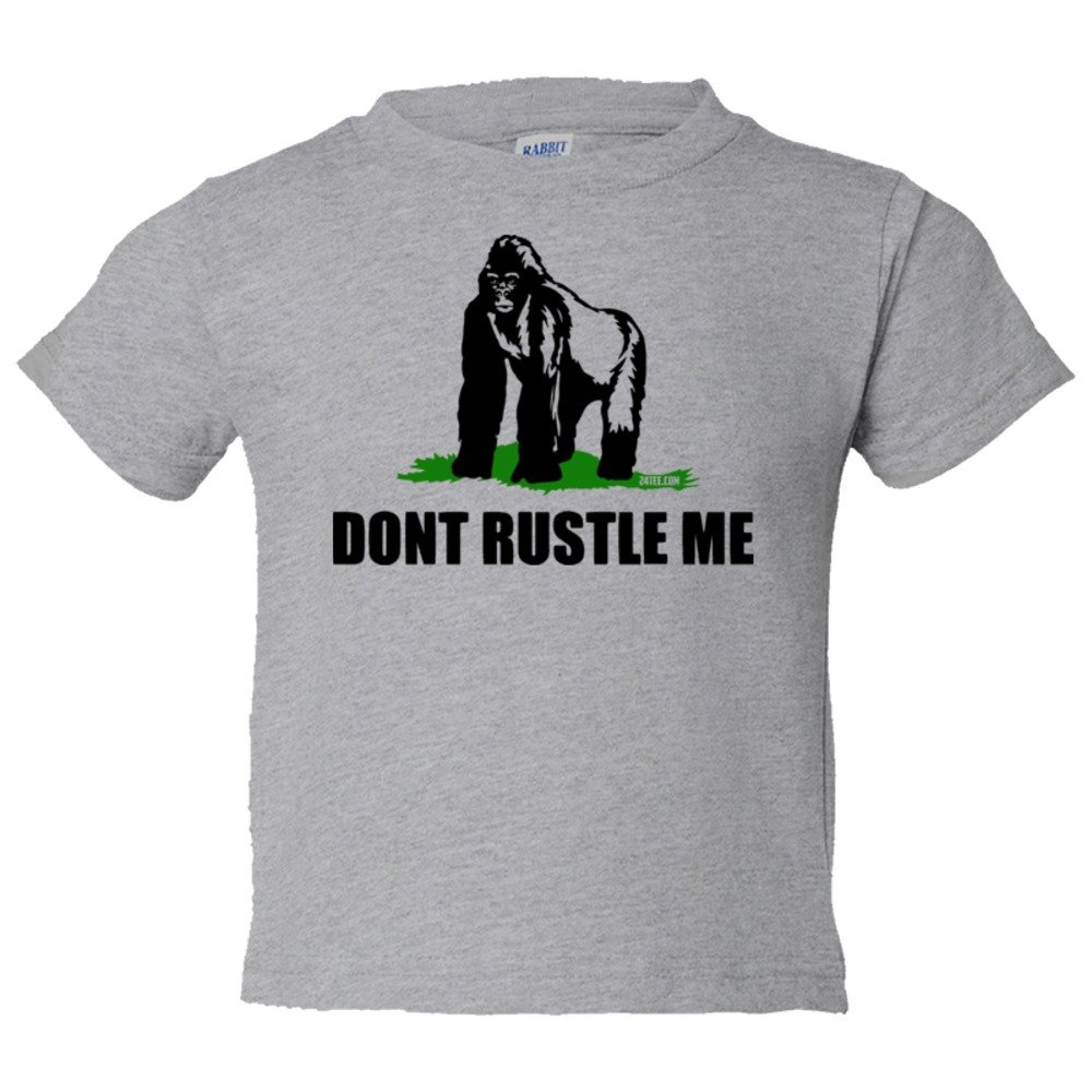 Toddler Sized Don'T Rustle Me Ape Jimmy Rustler - Tee Shirt Rabbit Skins