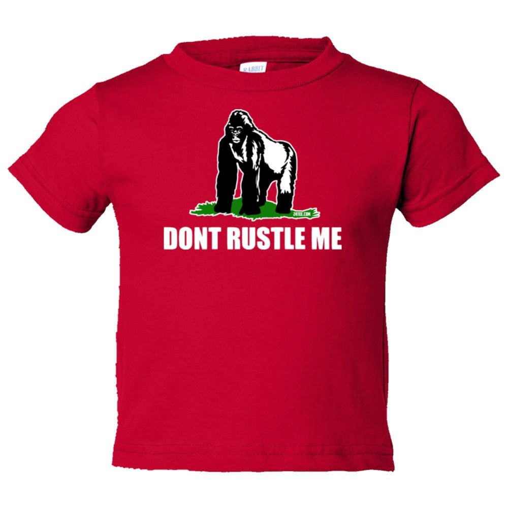 Toddler Sized Don'T Rustle Me Ape Jimmy Rustler - Tee Shirt Rabbit Skins